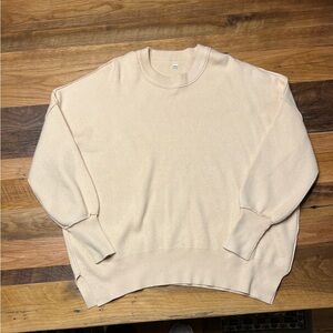 ANRABESS Women Crewneck Batwing Long Sleeve size small